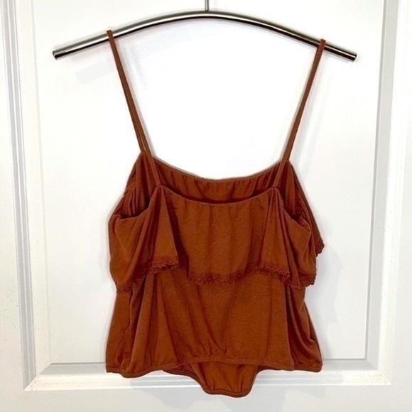 AMERICAN EAGLE | Women’s Redfish Orange Spaghetti Strap Cami Size Large - Picture 1 of 6